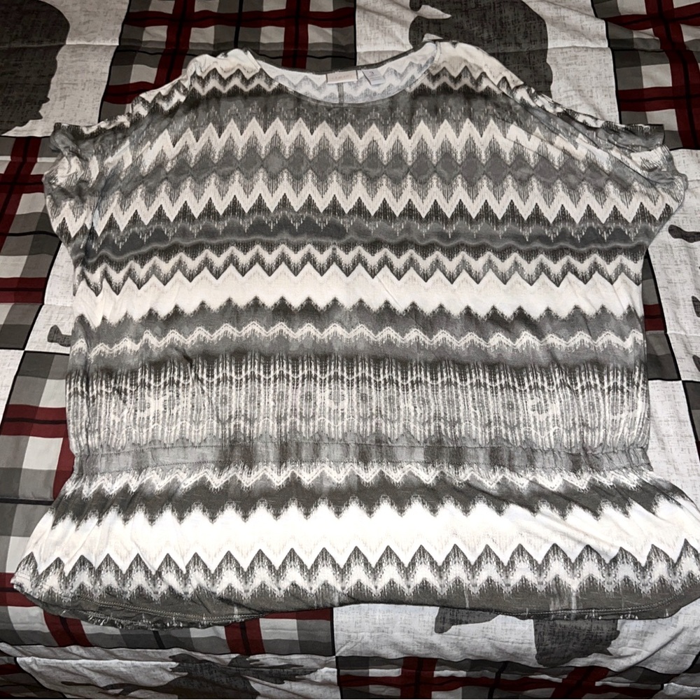 womans Chico Blouse Size 3